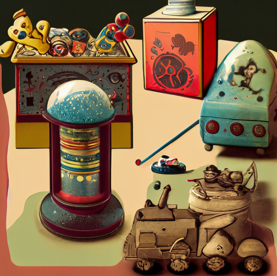 Vintage Toys and Games